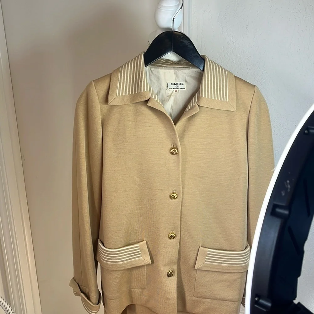 CHANEL 1960’s RARE COCKTAIL SUIT “CHANEL COLLECTIONS”